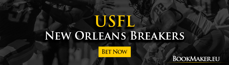 USFL New Orleans Breakers Online Betting